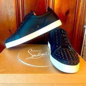 Christian Louboutin Louis Junior Spikes Abyss EU 45 US 12
